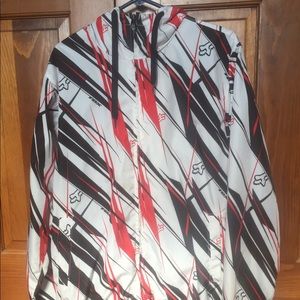 Size Large Fox Zip windbreaker jacket